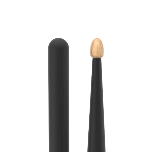 PROMARK R7AAG Rebound 7A black hickory active grip drumsticks
