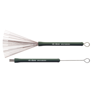 Vic Firth Brushes, SB, Split Brush, green