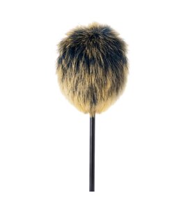 DANMAR BASSDRUM KICK BEATER WOL WOOL SOFT FURRY GOLD TIPS Dark Blue Black Shaft 209GT