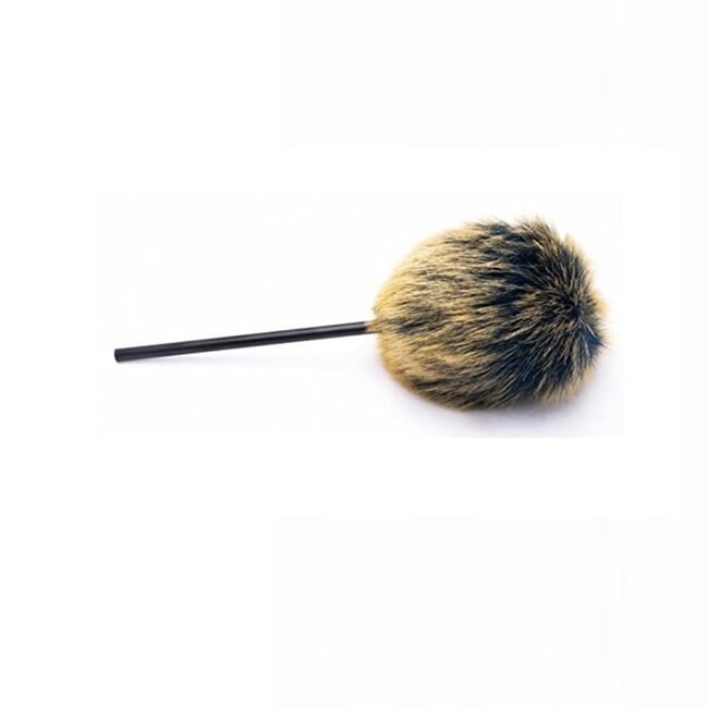 DANMAR BASSDRUM KICK BEATER WOL WOOL SOFT FURRY GOLD TIPS Dark Blue Black Shaft 209GT