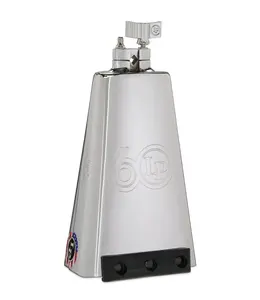 LP Latin Percussion LP008-60 cowbell Ridge Rider 60th anniversary chrome
