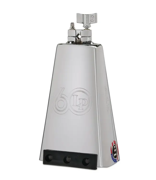 LP Latin Percussion LP008-60 cowbell Ridge Rider 60th anniversary chrome