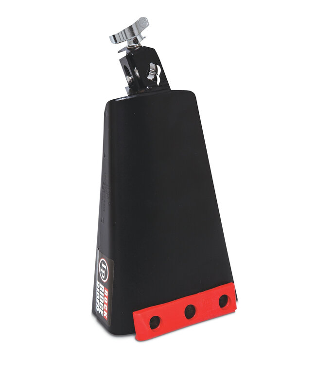 LP Latin Percussion LP008-N Cowbell Rock Ridge Rider 8" black red Jenigor ridge