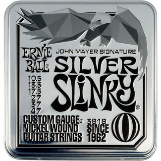 Ernie Ball ERNIE BALL CEB 3818 John Mayer Silver Slinky 3-Pack