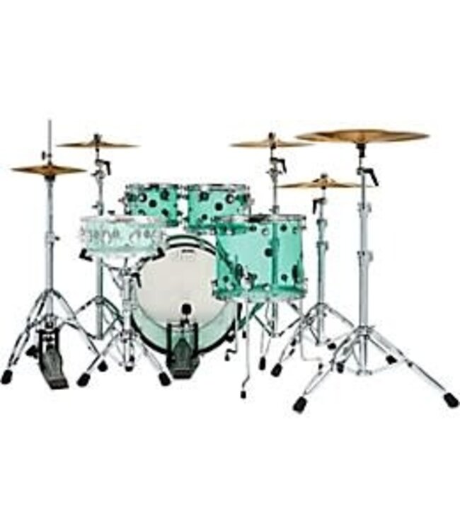 DW Design series 5pc SEA GLASS  snare included limited edition
