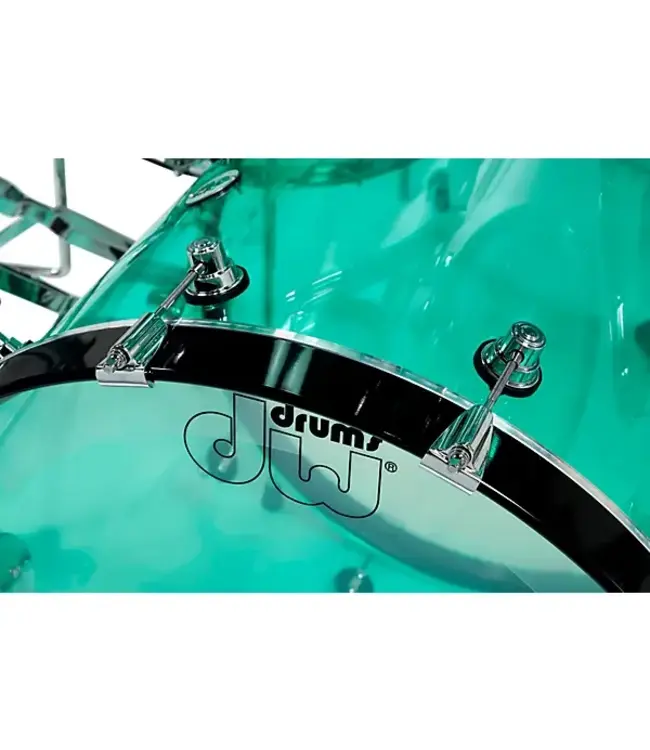 DW Design series 5pc SEA GLASS  snare included limited edition