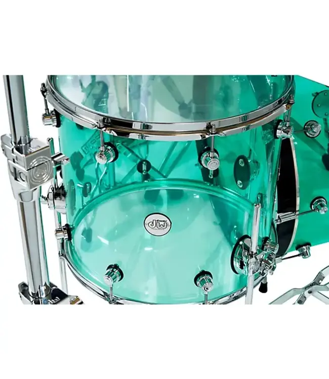 DW Design series 5pc SEA GLASS  snare included limited edition