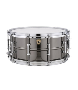 Ludwig LB417T snaredrum 14"x6,5" Black Beauty + tube lugs