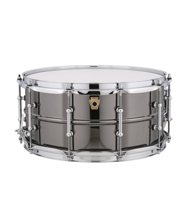 Ludwig LB417T snaredrum 14"x6,5" Black Beauty + tube lugs