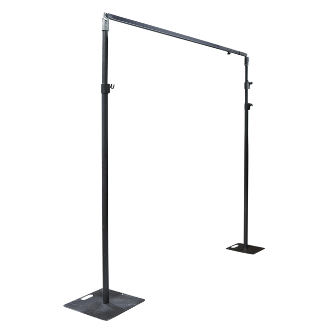 Wentex Wentex Base Plate - Gepoedercoat 450 x 450 mm (B x L) - 8 kg - zwart  89301