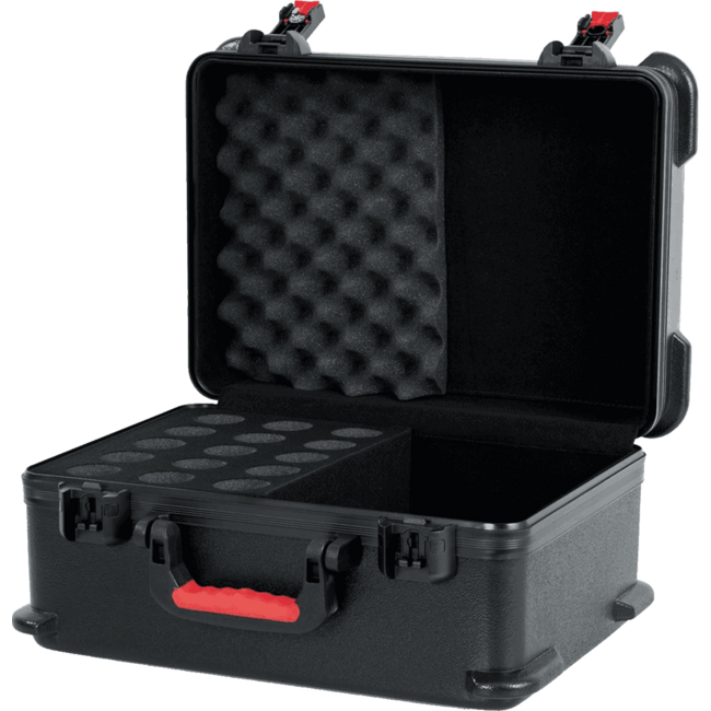 Gator HGF GTSA-MIC15  PE case 15 microfoons