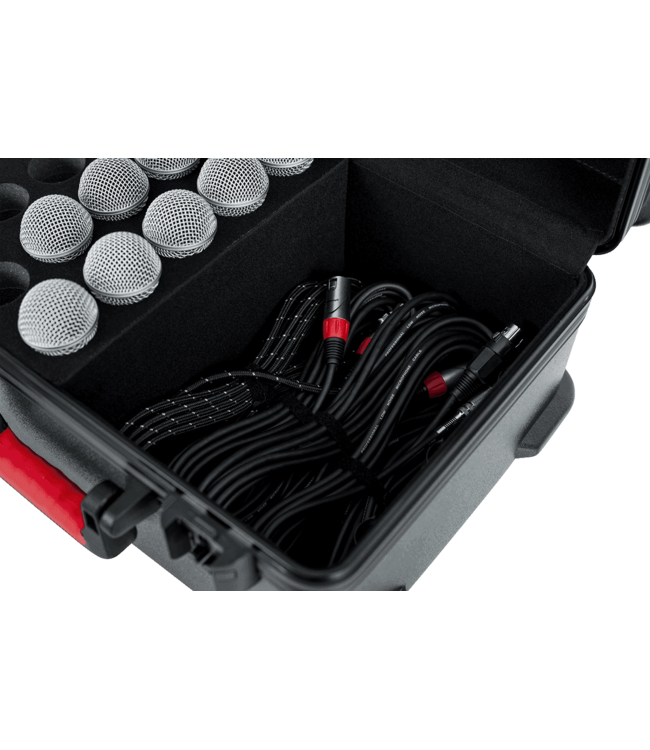 Gator GATOR CASES - HGF GTSA-MIC15  PE case 15 microfoons EAN code :