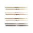 PROMARK RBH565AW-4PFG 4pack 5A rebound drumsticks 1x Firegrain