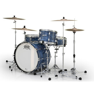 Pearl Predident de luxe shellkit  3-PC 12x8TT/14x14FT/20x14BX Ocean Ripple