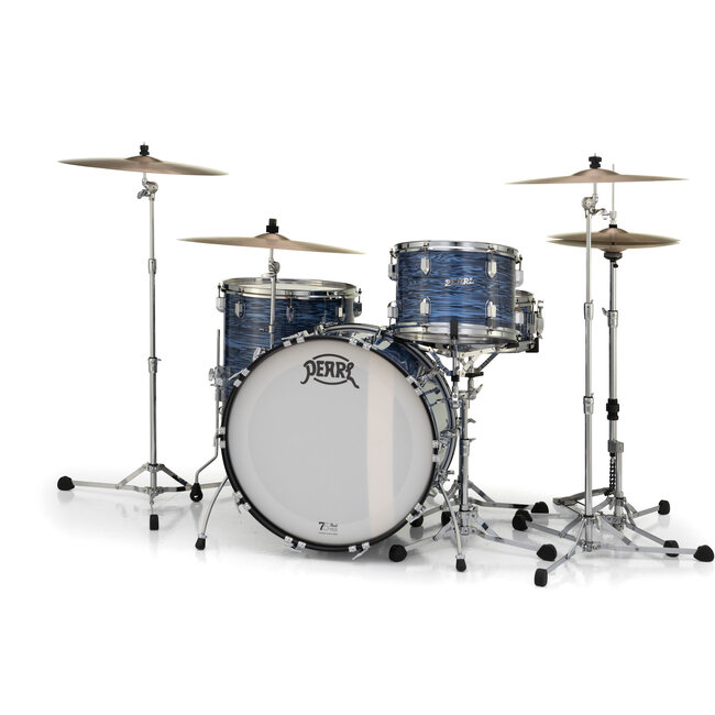 Pearl President de luxe shellkit  3-PC 12x8TT/14x14FT/20x14BX Ocean Ripple