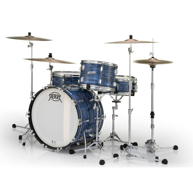 Pearl Predident de luxe shellkit  3-PC 12x8TT/14x14FT/20x14BX Ocean Ripple
