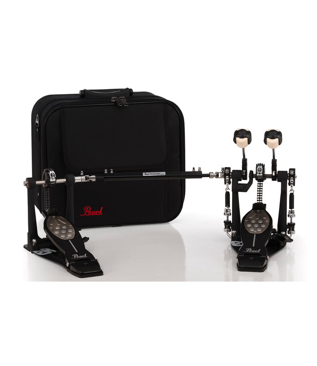 Pearl P-2052C/B Eliminator double Twin bassdrum  pedal Anniversary Black