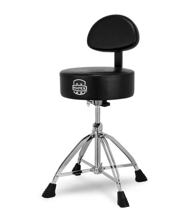 Mapex drumchair T870, round  with backrest 4 legs MXT870