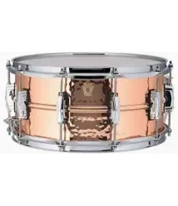 Ludwig Copper Phonic Snare LC662K, 14"x6,5", Hammered Copper