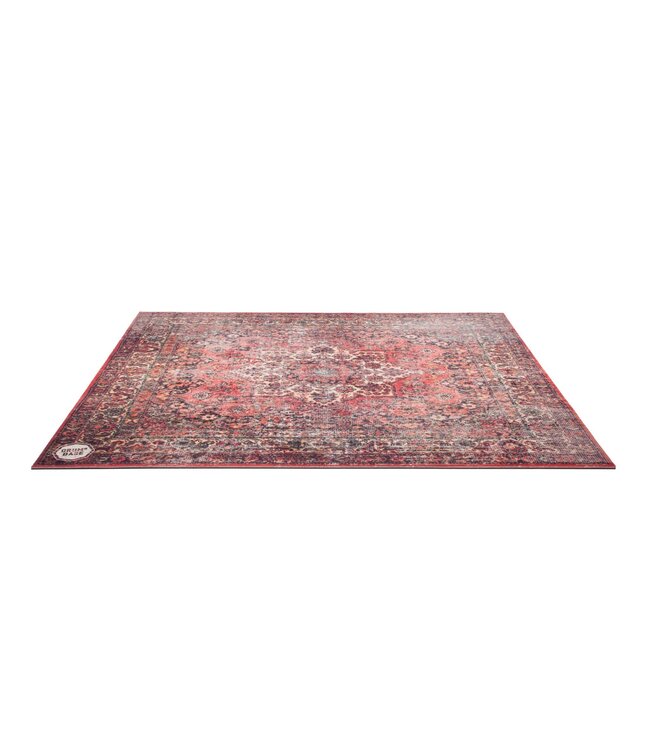 DRUMnBase DNB-ST185-PWR  Sound Stage Persian Worn Red drummat 185x165cm
