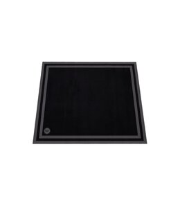 DRUMnBase SOUND STAGE 150 × 130 cm Stage Black drummat, DNB-ST150-SB