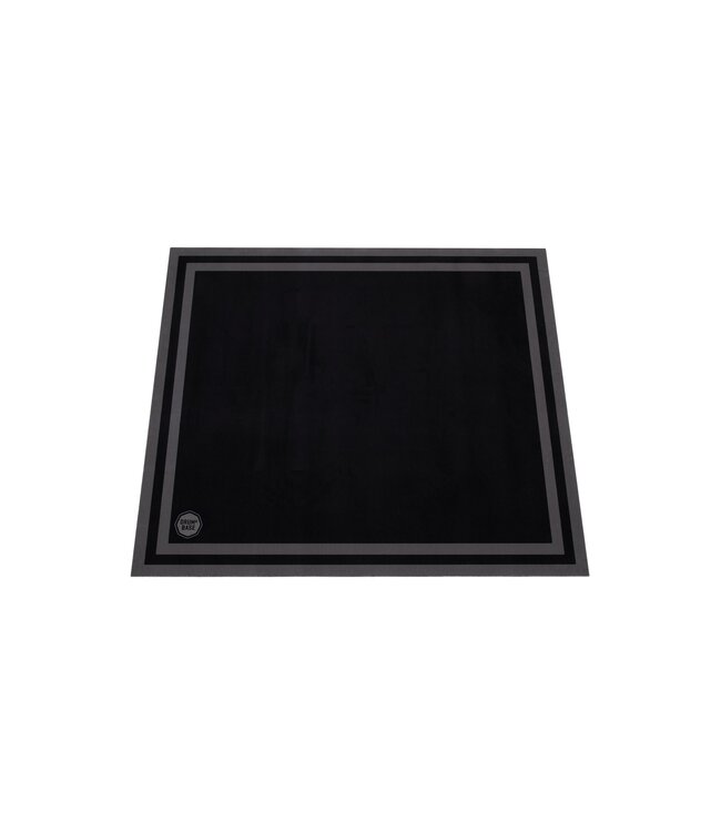 DRUMnBase SOUND STAGE 150 × 130 cm Stage Black drummat, DNB-ST150-SB
