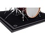 DRUMnBase SOUND STAGE 150 × 130 cm Stage Black drummat, DNB-ST150-SB