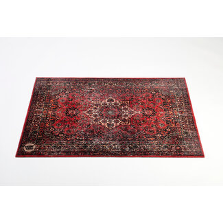 DRUMnBase Persian Stage drummat 130 x 90cm Vintage Original Red DNB-VP130-ORD