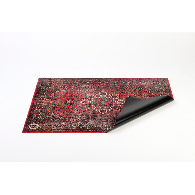 DRUMnBase Persian Stage drummat 130 x 90cm Vintage Original Red DNB-VP130-ORD