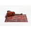 DRUMnBase Persian Stage drummat 130 x 90cm Vintage Original Red DNB-VP130-ORD