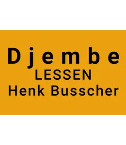 Henk Busscher Djembe groeples Flexibel Volwassenen Beginners 10 lessen cursus 10LKdj-V-Flex