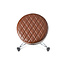 GIBRALTAR Gibraltar 9808RS-BR Stitched Round Throne