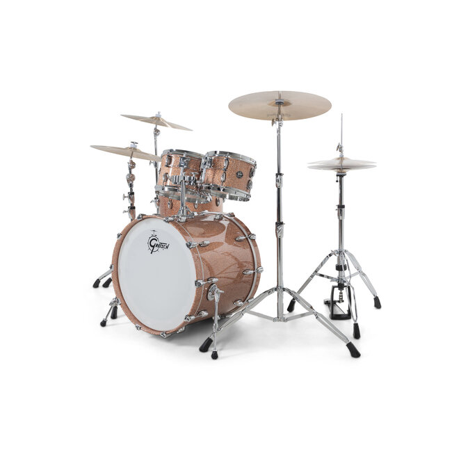 REMO GR805.121 Gretsch Shell set Renown Maple champagne sparkle RN2-E8246-CSP