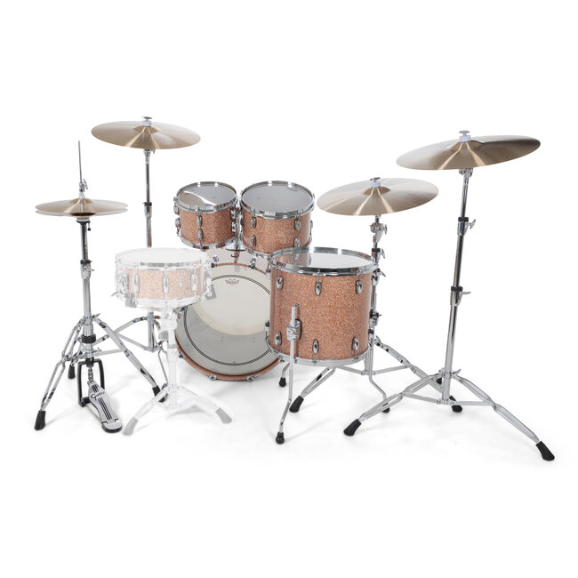 REMO GR805.121 Gretsch Shell set Renown Maple champagne sparkle RN2-E8246-CSP