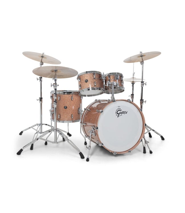 REMO GR805.121 Gretsch Shell set Renown Maple champagne sparkle RN2-E8246-CSP