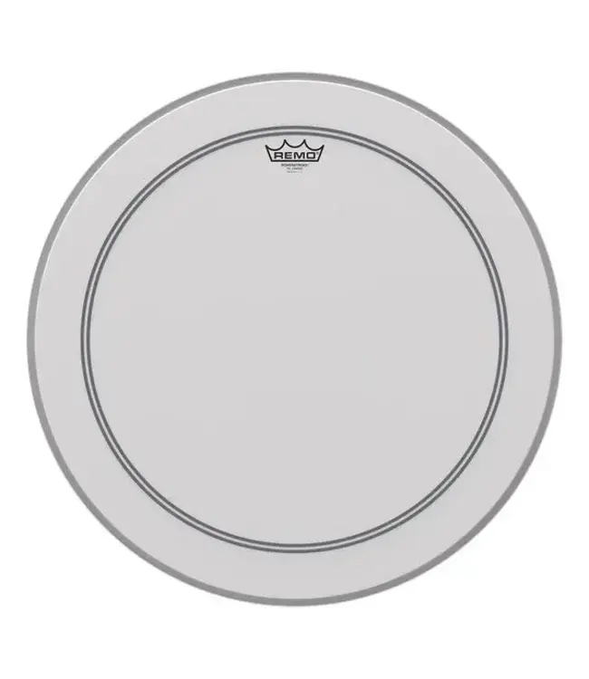 REMO P3−1122−C2 POWERSTROKE 3 RUW WIT BAS + DOT 22" BASSDRUM VEL
