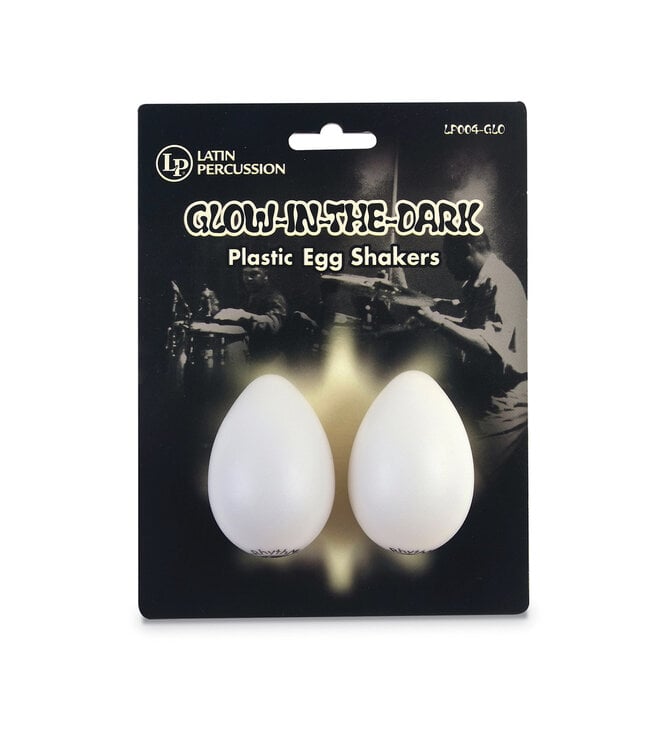 LP Latin Percussion LP004-GLO egg shakers glow in the dark