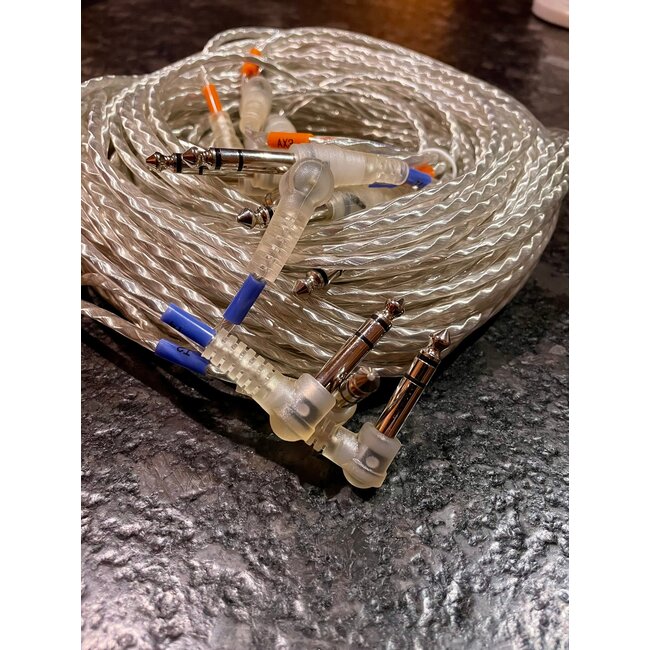 Roland Trigger cable set V71 TD-50X drummodule stereo jack clear original Roland