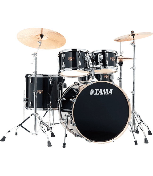 Tama IP52H6W-HBK Imperialstar drumstel incl. HW en Meinl HCS bekkens