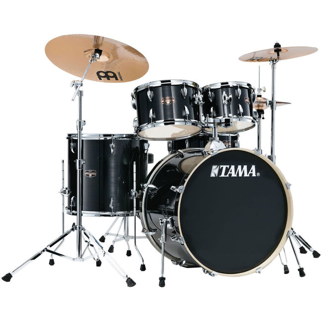 Tama IP52H6W-HBK Imperialstar drumstel incl. HW en Meinl HCS bekkens