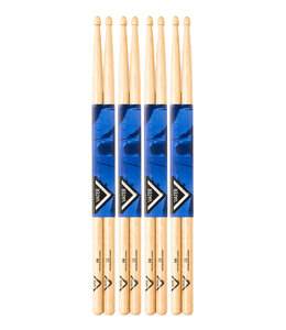 Vater VSP5BW 4-PACK 5B WD-TIP HICKORY STCKS drumstokken 4sets