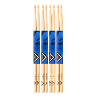 Vater VSP5BW 4-PACK 5B WD-TIP HICKORY STCKS