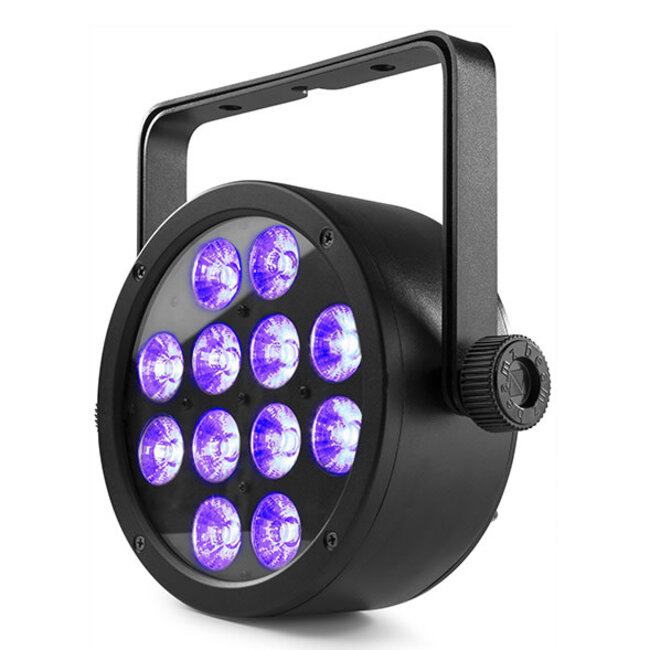 BeamZ BAC306 Aluminium LED par RGBAW-UV demo