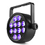 BeamZ BAC306 Aluminium LED par RGBAW-UV demo
