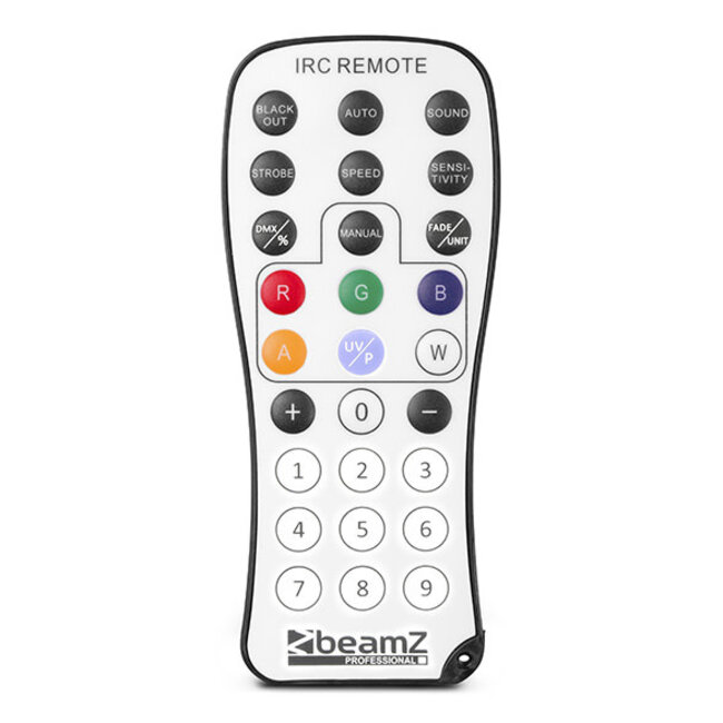 BeamZ BAC306 Aluminium LED par RGBAW-UV demo