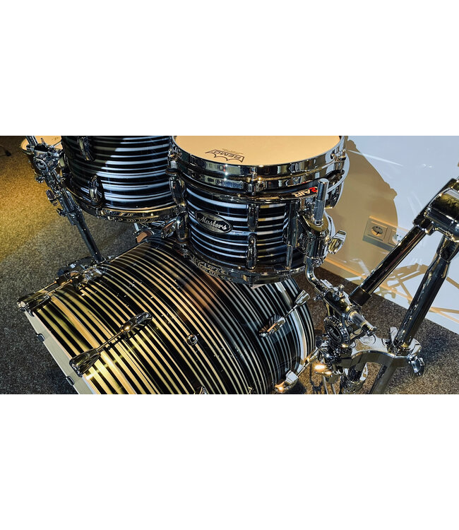 Pearl MMGC924XSP-L/C855 MMG 4-PC Maple gum 22 10 12 16 Black Oyster Swirl incl. 2x B-TC-1035BL