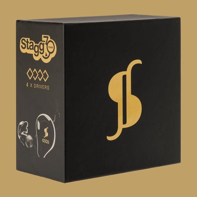 Stagg SPM-435 GD 4-Driver In-ear monitors Gold inear