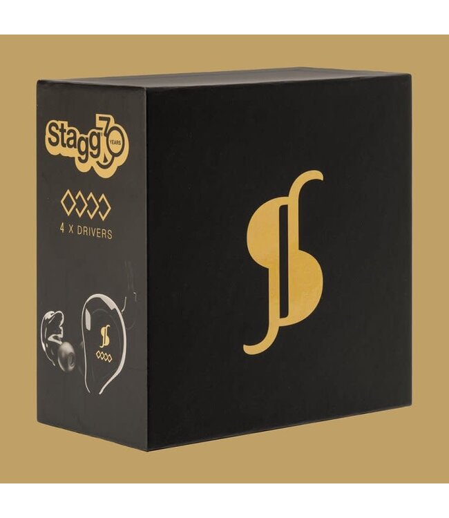 Stagg SPM-435 GD 4-Driver In-ear monitors Gold inear