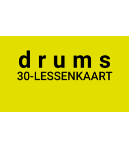 Henk Busscher Copy of Drumlessen FLEX-30Lessenkaart 30 minuten individuele lessen kids & jongeren 30lkdrs