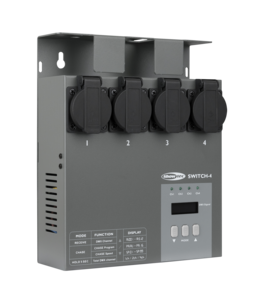 Showtec MultiSwitch DMX512 4-kanaals schakelpack B-stock 50357